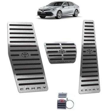 Imagem de Descanso De Pé + Pedaleira Toyota Camry 2018 A 2020 Preto