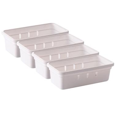 Imagem de Organizador de gavetas e talheres modular 15,0 x 7,9 cm com 4 unidades Plasutil ref.9731