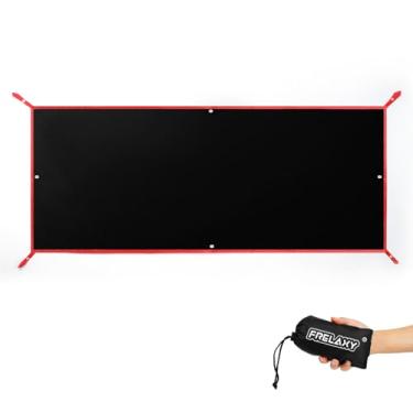 Imagem de Frelaxy Pegada de barraca, lona de acampamento impermeável, piso de barraca durável para elevar seu acampamento, caminhada, mochila, rede, experiência de praia