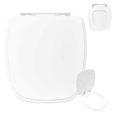 Imagem de Tampa Assento Vaso Sanitário Celite 1.6gpf/6lpf Fit Versato Dobradiça Alumínio Sicmol
