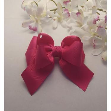 Imagem de Laço para cabelo em gorgorão pink - Entrellacos