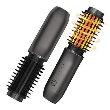 Imagem de Alisador de cabelo portátil sem fio Hot Brush Dongxw Travel