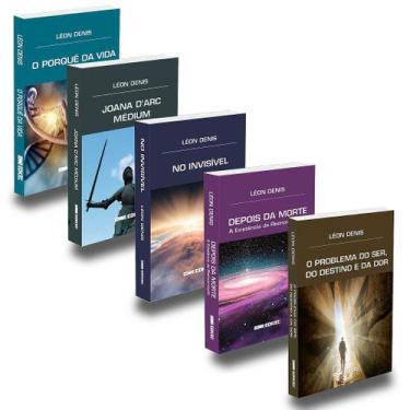 Imagem de Kit Léon Denis - 5 Livros - Edição Nova - EDICEL