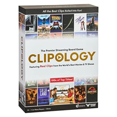Imagem de Clipology Game - The Premier Streaming Board Game Featuring Real Clips From The World's Best Movies & TV Shows | Movie Trivia Game