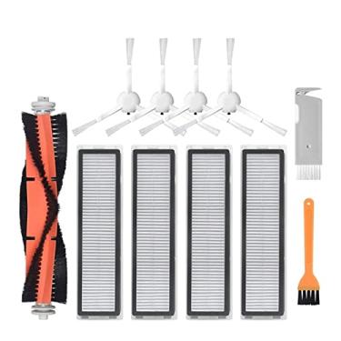 Imagem de Main/Side Brush Mop Cloth Hepa Filter Compatible With XiaoMi Dreame D9 & Bot L10 Pro Trouver Robot LDS Vacuum-Mop Finder Spare Parts(Beige)