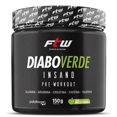 Imagem de Diabo Verde Insano Ftw Pre-Workout 150g-Unissex