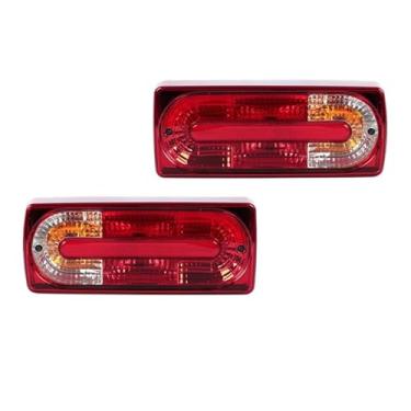 Imagem de Luzes de freio traseiras compatíveis com Mercedes Benz W463 G Class 2002-2018 Luzes de freio traseiras de carro A4638201964 A4638202064(Left+right)