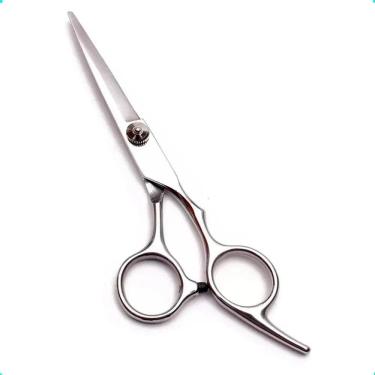 Imagem de 2X Tesoura Cortar Cabelo Kit Fio Navalha Barbea