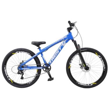 Imagem de Bicicleta Aro 26 Trust Freeride Single 7v Cambio Shimano (Azul)