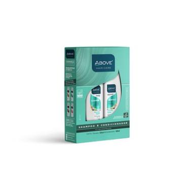 Imagem de KIT SHAMPOO 325ML + CONDICIONADOR 200ML COM D-PANTENOL & PEPTÍDEOS BIOATIVOS ABOVE RECONSTRUÇÃO