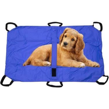 Imagem de Maca Portátil Para Animais De Estimação Maca De Primeiros Socorros Dobrável Para Animais Maca De Resgate De Emergência Transporte De Viagem Para Cães