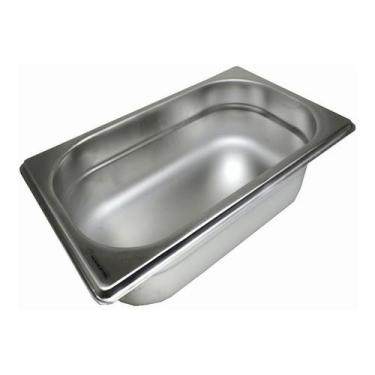 Imagem de Cuba Gn Inox Gastronômica 1 Por 4 X 65 mm Rechaud Sem Alça - AZ135