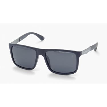 Imagem de Óculos de Sol Casual Polarizado Masculino Polo London Club, Lente UV400 Kit contém Case Couro ECO (Preto)