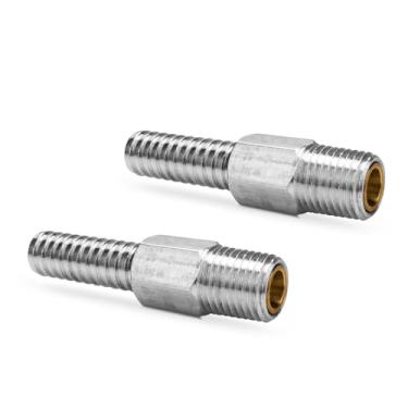 Imagem de doufuhua Válvula Anti-Sifão Marítima De Substituição Para Tubo Coleta Tanque Combustível Barco Com 1/4" Npt, Mangueira 3/8" Marítimo, Alumínio, Pacote 2.