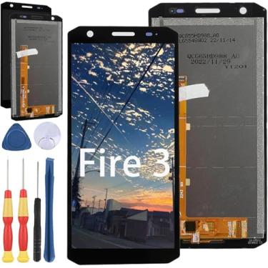 Imagem de Yuxyiony Nova tela de substituição para tela LCD DOOGEE Fire 3 e acessórios de ferramentas de substituição
