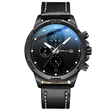 Imagem de Relógio de pulso de quartzo crrju masculino militar