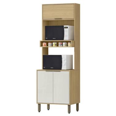 Imagem de Torre Quente 3 Portas 70 Cm Glor Tgl01 Castanho Off White Mxm