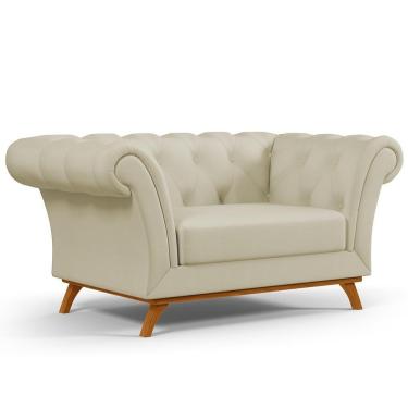 Imagem de Sofá 2 Lugares Império 150 Cm Corano Bege C-26