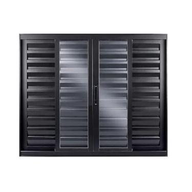 Imagem de Veneziana 6 Folhas Alumínio Branco ou Preto Linha 25 Suprema - Jaguar 