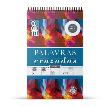 Imagem de Livro Coquetel Espiral Palavras Cruzadas Vol. 01: Nível Fácil
