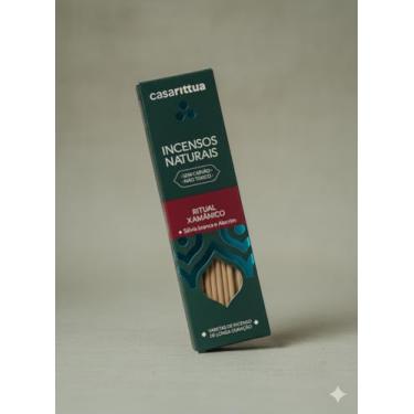 Imagem de Casarittua Incensos Naturais Ritual Xamânico, Sálvia Branca e Alecrim, Não Tóxico, Sem Carvão, Varetas de Longa Duração