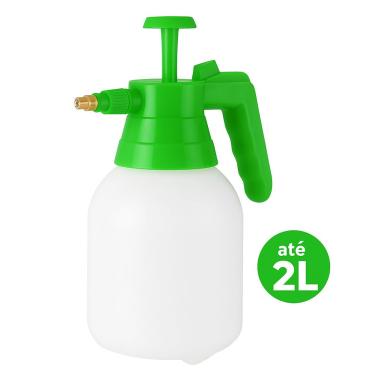 Imagem de Pulverizador Manual de Compressão para Jardinagem e Limpeza, Borrifador Spray Multiuso, Capacidade 2L, para Uso Automotivo e Vidros