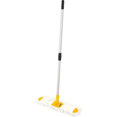 Imagem de Rodo De Algodão Plano Rav 600 Tira Pó Esfregão Mop Absorvente Cabo Extensível Vonder Profissional