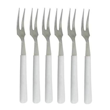 Imagem de Kit Petisqueira - Opções: Apenas Tábua, Tábua+Garfos ou Completo (c/Ramequim) - Bandeja Bambu 29cm(APENAS 6 Garfinhos)