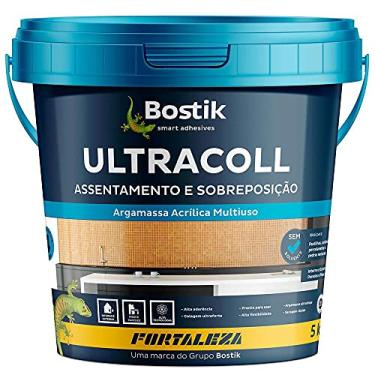 Imagem de FORTALEZA Argamassa Acrílica Ultracoll – Alta Aderência para Revestimentos de Cerâmica e Porcelanato – Ideal para Paredes e Pisos – Uso Interno e Externo – 5kg