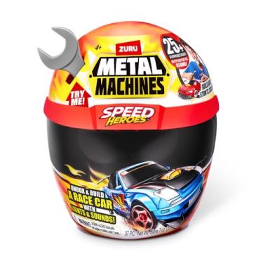 Imagem de Capacete Surpresa Metal Machines Speed Hero 20 peças, Cinza