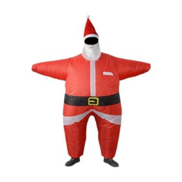 Imagem de predolo Fantasia Inflável de Papai Noel para Cosplay, Adereços Fofos para Brincar de Se Fantasiar, Papai Noel Adulto