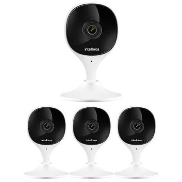 Imagem de Kit 4 Câmeras Wi-Fi Inteligente Com Alarme e Armazenamento em Nuvem iM