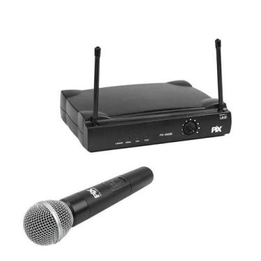 Imagem de Microfone sem Fio Lapela PixCom - Alcance 60m, Controle Vol.