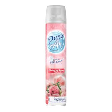 Imagem de Puro Ar Odorizador De Ambiente Pétalas De Rosas 400 ml / 170 g