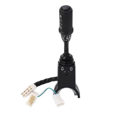 Imagem de Garosa Interruptor da Coluna do Limpador de Luzes, Liga de Alumínio, Mão Direita 701 21202 para Retroescavadeira 3CX 4CX 3D2 3CX2 3CX4 Eficiência e Durabilidade Aprimoradas