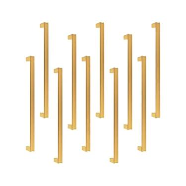 Imagem de Puxador de Móvel Gaveta Armário Slim Cromado, 320 mm (Ouro)