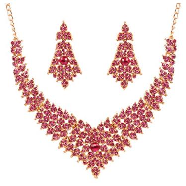 Imagem de Colar feminino de joia para noite de casamento com o Glamour Grand da Hollywood Touchstone