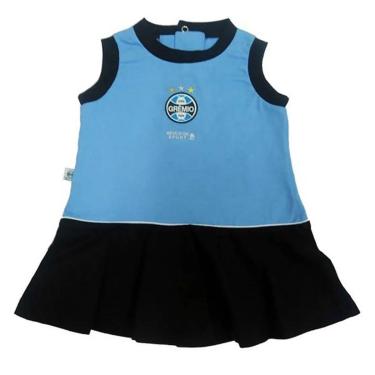 Imagem de Vestido Infantil Grêmio Regata Oficial Menina Revedor-Feminino