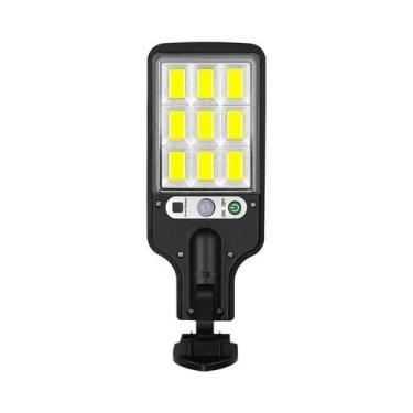 Imagem de Lâmpada Solar LED De Parede Externa Recarregável Com Sensor De Presenç