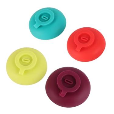 Imagem de Hztyyier Suporte de Sorvete Reutilizável, Máquina de Lavar Louça Segura, Silicone à Prova de Bagunça, 4 Peças para Crianças, Suporte para Deleite Congelado para Dias de Verão