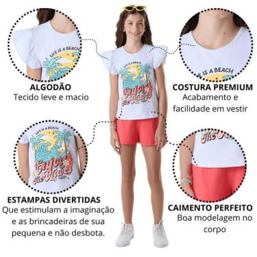 Imagem de Conjunto Sortido 2 Peças de Roupas Juvenil Meninas Verão Tamanho:12Cor