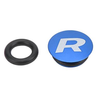 Imagem de Capa antipoeira de liga de alumínio, oca integrada, leve, fácil instalação, para pedaleira oca de 22-25 mm