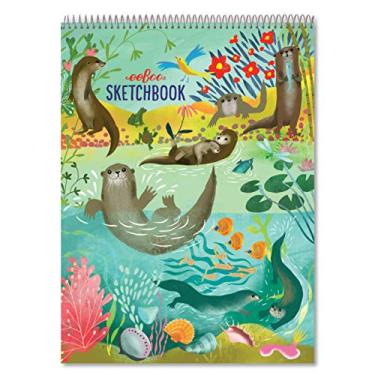 Imagem de eeBoo Otters Sketchbook/60 Pages, Multicolor (SKOTP)