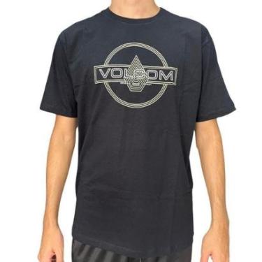 Imagem de Camiseta Volcom Line Service SM25 Masculina-Masculino