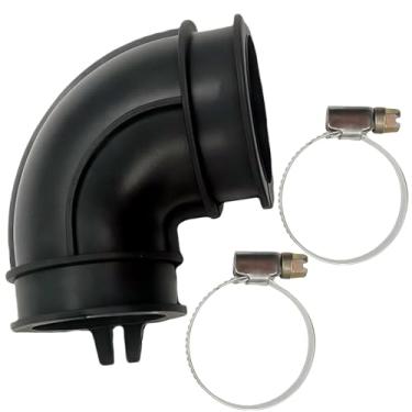 Imagem de Upgrade WD24X33918 adequado para máquinas de lavar louça GE, bomba de circulação de lava-louças para mangueira de cotovelo de depósito compatível com máquinas de lavar louça GE WD19x25700 WD19X25460