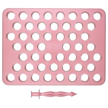 Imagem de Placa Porcionadora 15g 12g 50 Furos Com Empurrador 2em1 (18g)