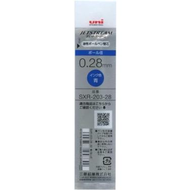 Imagem de Mitsubishi Pencil Jetstream Edge SXR20328.33 refil de caneta esferográfica, 0,28, azul