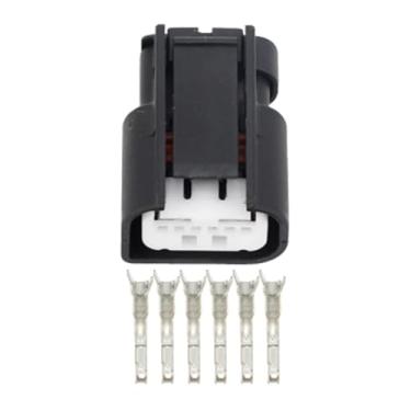 Imagem de Adaptador de carro conector impermeável de 6 pinos com terminal DJ7066B-0.6-21 (10 conjuntos)
