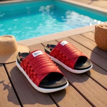 Imagem de Chinela Slide Masculina Conforto Esporte Resistente - HEARTHBREATH, Ve