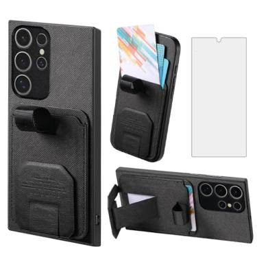 Imagem de Asuwish Capa de telefone para S25 Ultra WDZJCK US preta